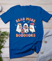 Cute Ghost Book Read More Books Funny Teachers Halloween T-Shirt