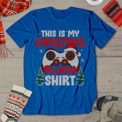 This Is My Christmas Pajama Video Game Gamer Boys Teens T-Shirt