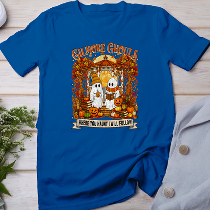 Gilmore Ghouls Where You Haunt I Will Follow Ghost Halloween T-Shirt
