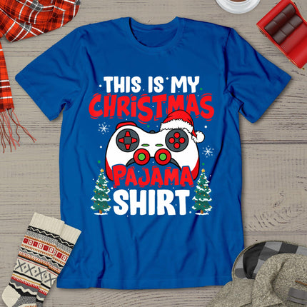 This Is My Christmas Pajama Video Game Gamer Boys Teens T-Shirt