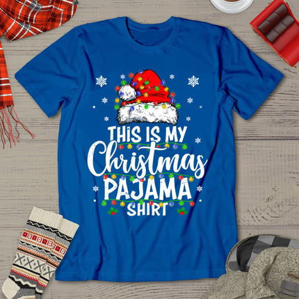 This Is My Christmas Pajama Shirt Lights Men Women Kid T-Shirt