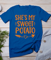 Thanksgiving Matching Couples She's My Sweet Potato I Yam T-Shirt