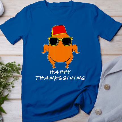 Happy Thanksgiving Friends Turkey For Boys Girls Kids Turkey T-Shirt