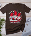 Cute Nursing Christmas Gnomes Xmas Medical Scrub Top Nurse T-Shirt