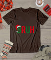 Bruh Meme Funny Saying Bro Greeting Teens Boys Men Christmas T-Shirt