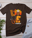 Love Turkey Thanksgiving Nurse Life Fall Scrub Top Women T-Shirt