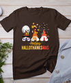 Gnomes Halloween Christmas Thanksgiving Happy Hallothanksmas T-Shirt