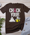 Check Your Boo Bees Shirt Funny Breast Cancer Halloween Gift T-Shirt