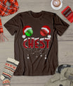 Chest Nuts Christmas Shirt Funny Matching Couple Chestnuts T-Shirt