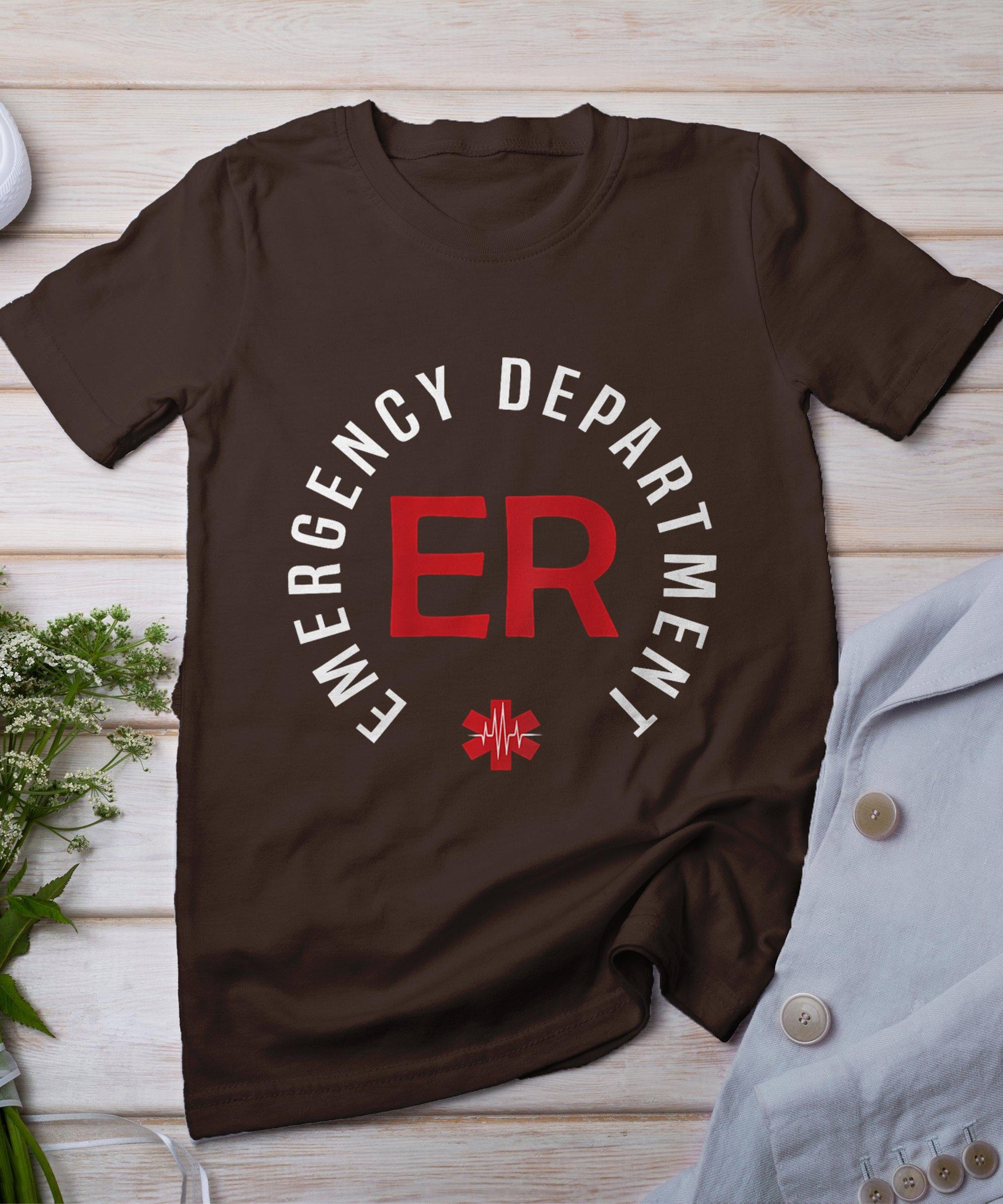 Vintage Emergency Department Emergency Room Nurse T-Shirt