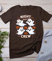 Night Shift Crew Funny Halloween Nursing Ghost Spooky Nurse T-Shirt