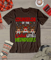 Counselor Of The Cutest Reindeers Christmas Counselor T-Shirt