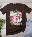 Christmas Santa Nurse Disco Ball Rn Cna Icu Med Surg Picu T-Shirt