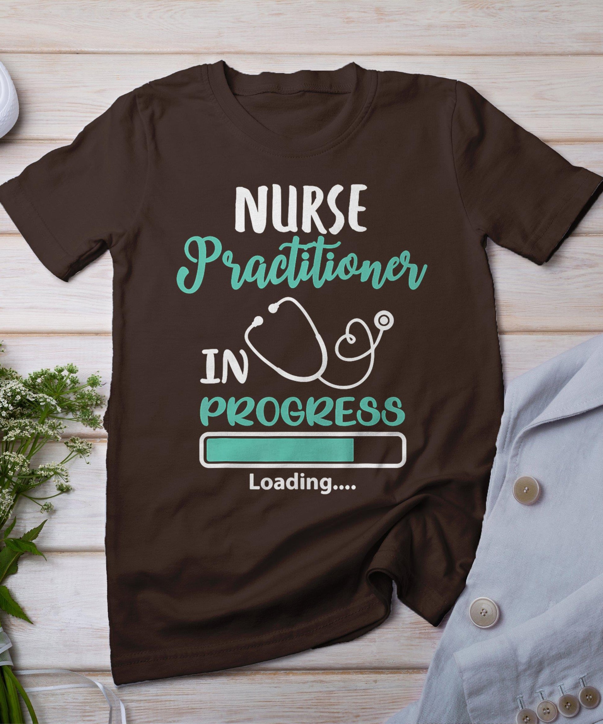 Nurse Practitioner In Progress Loading Training T-Shirt