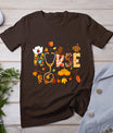 Nurse Thanksgiving Shirt Health Worker Nursing Fall Turkey T-Shirt