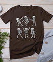 Dancing Skeletons Dance Challenge Boys Girl Kids Halloween T-Shirt