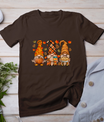 Gnomes Pumpkin Spice Coffee Latte Fall Autumn Thanksgiving T-Shirt