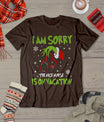 Christmas I Am Sorry The Nice Nurse Is On Vacation T-Shirt