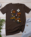 Spooky Construction Trucks Halloween Costume Toddler Boys T-Shirt