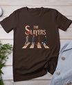 The Slayer Walking On Street Funny Halloween Horror T-Shirt