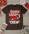 Candy Cane Crew - Funny Christmas Holiday Men Women T-Shirt