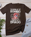 Born At Ft Benning Raised Fort Bragg Airborne Veterans Day T-Shirt