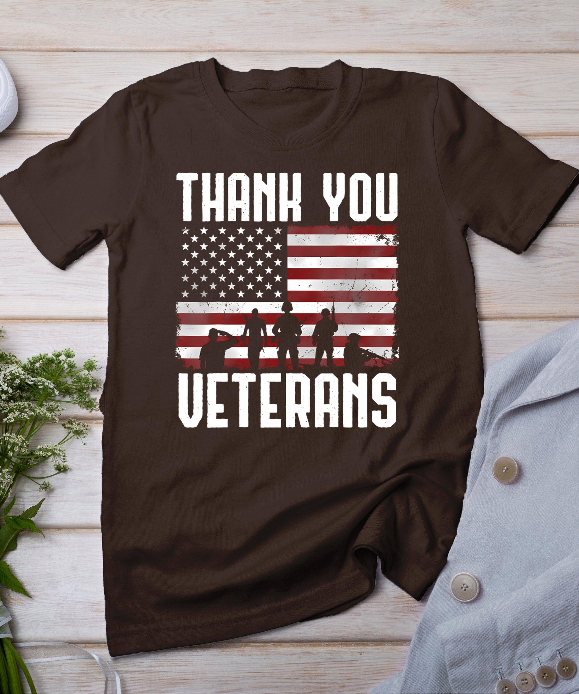 Veterans Day Gifts Thank You Veterans Proud T-Shirt