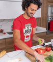 Catch Up With Jesus Ketchup Religious Christian T-Shirt