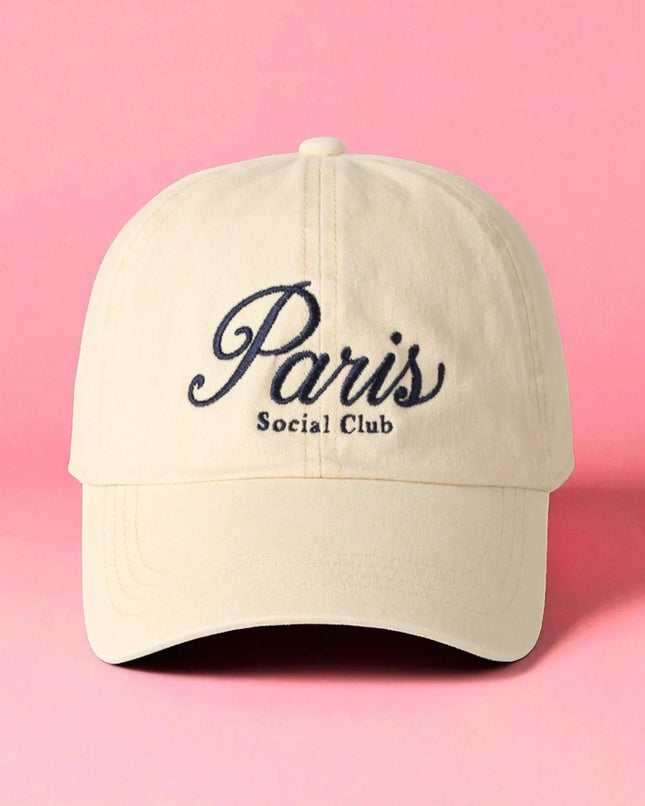 Paris Social Club Baseball Cap