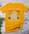 This Is Some Boo Sheet Ghost Retro Funny Halloween Men Women T-Shirt