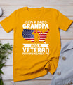 Dad Grandpa Veteran Nothing Scares Patriotic Veterans Day T-Shirt