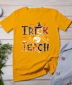 Fall Holiday Themed Thanksgiving Halloween Teacher Trick Or T-Shirt