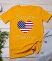 Veterans Day With American Flag For Men Dad Women Kids T-Shirt