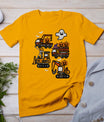 Spooky Construction Trucks Halloween Costume Toddler Boys T-Shirt