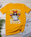 I'm Just Here For The Boos Halloween Women Ghost Cute Funny T-Shirt