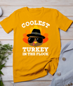 Thanksgiving For Men Boys Toddler Kids Coolest Turkey T-Shirt