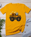 Monster Truck Ghost Pumpkin Halloween T-Shirt