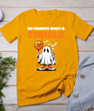 Funny My Favorite Spirit Is Tequila Spooky Halloween Ghost T-Shirt