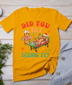 Retro Icu Nurse Christmas Gingerbread Did You Try Icing It T-Shirt