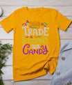 Will Trade Students For Candy Teacher Cute Halloween Costume T-Shirt