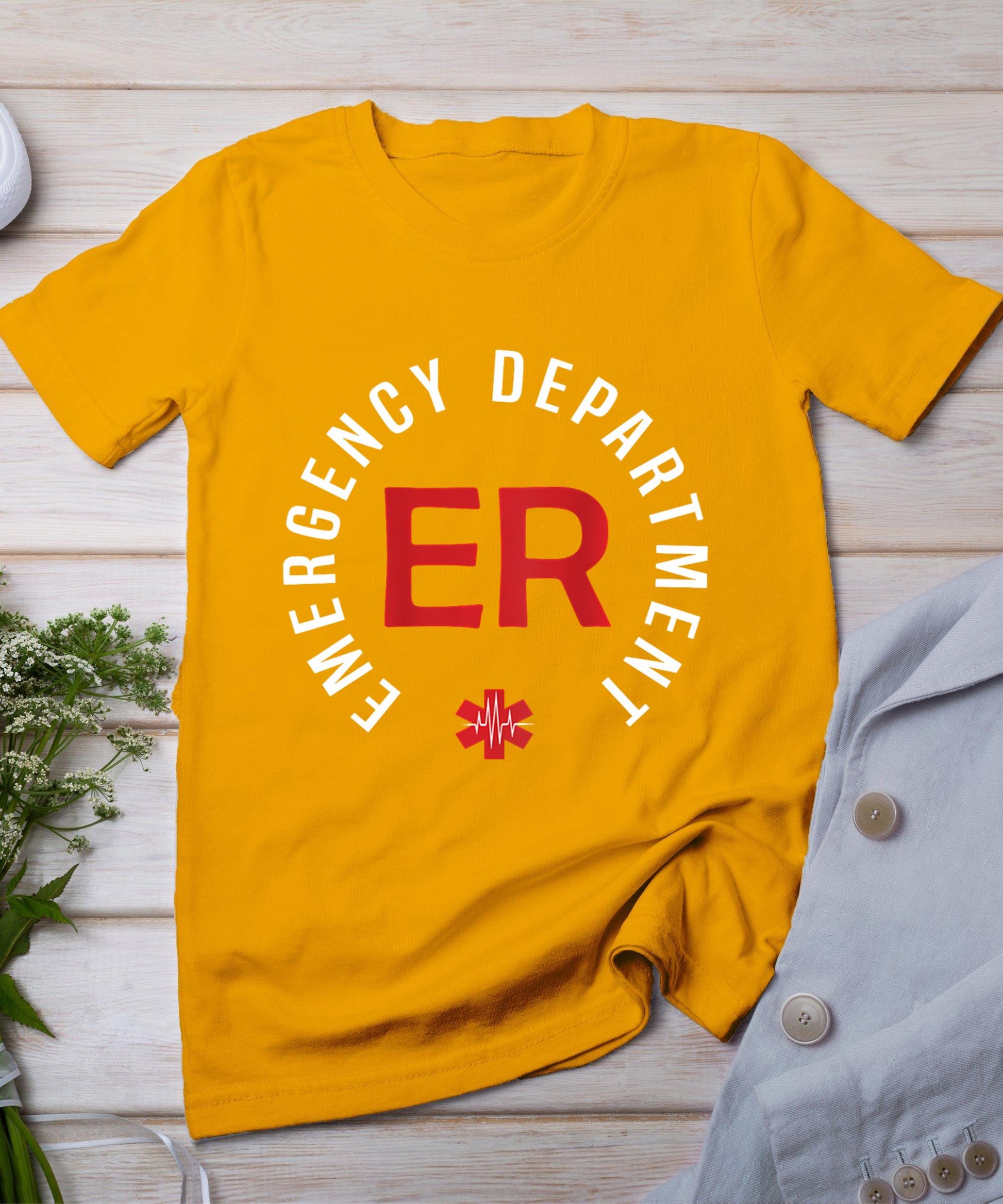 Vintage Emergency Department Emergency Room Nurse T-Shirt