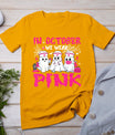 In October We Wear Pink Nurse Ghost Halloween Breast Cancer T-Shirt