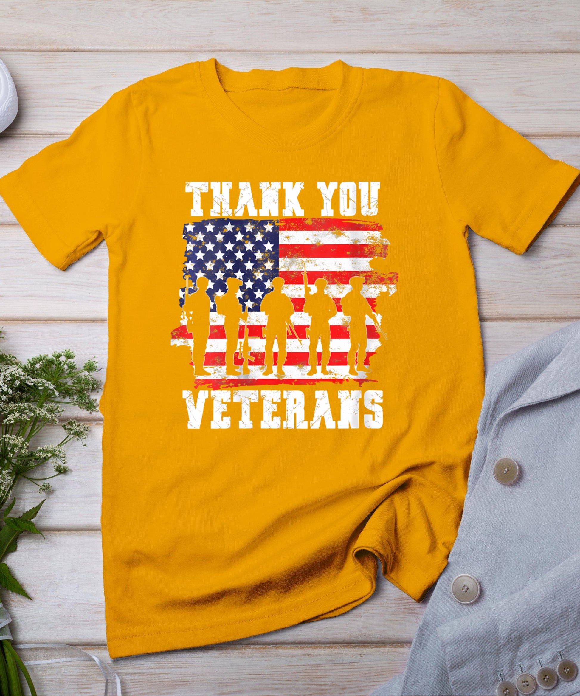 Womens Thank You Veterans For Veterans Day T-Shirt