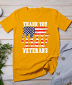 Womens Thank You Veterans For Veterans Day T-Shirt