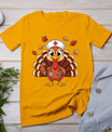 Thanksgiving Nurse Turkey Rn Icu Er Nicu Nurse Crew Women T-Shirt