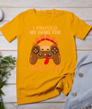 Happy Thanksgiving Gaming Fall Turkey Gamer Boys Kids Men T-Shirt