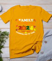 Family Thanksgiving 2024 Thankful For My Tribe Group Autumn T-Shirt