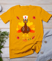 Thanksgiving Scrub Tops Women Turkey Nurse Holiday Nursing T-Shirt