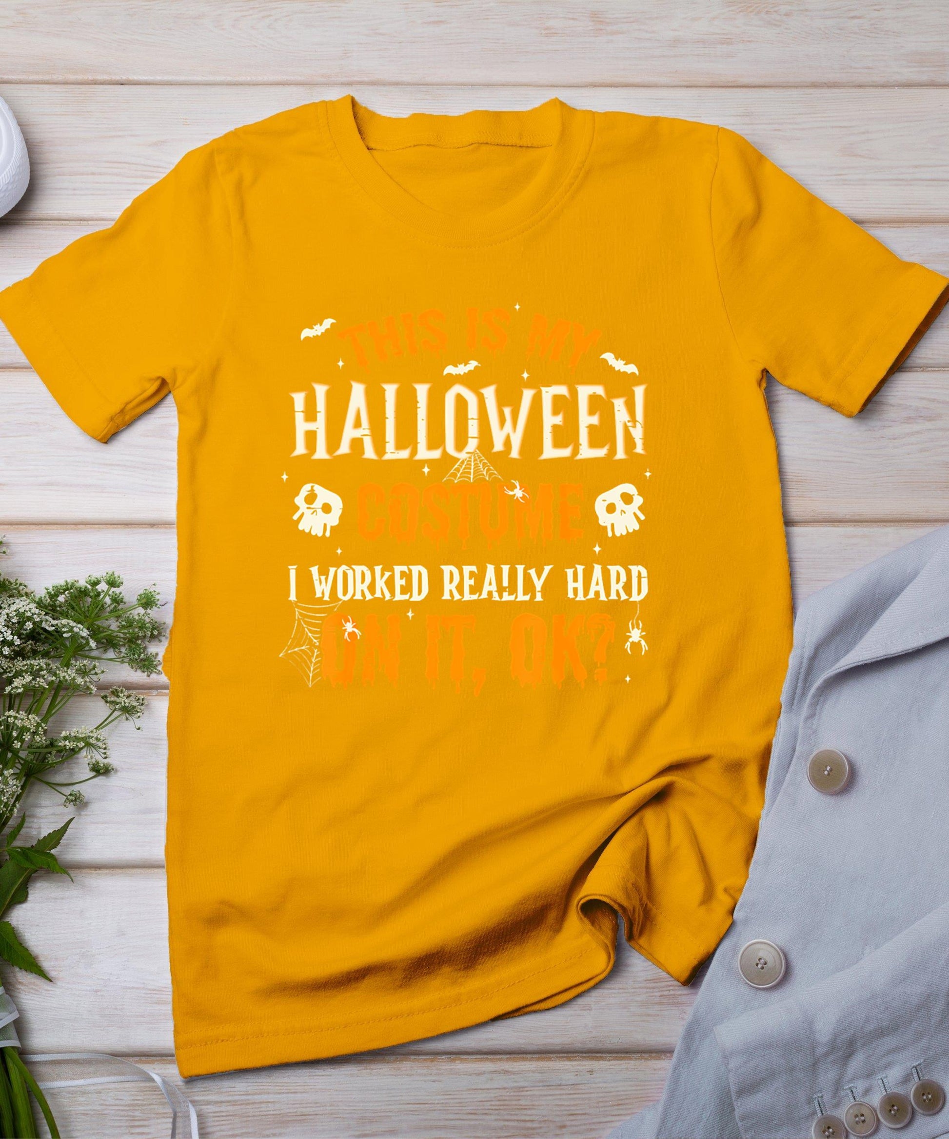 Funny This Is My Halloween Costume Men Women Halloween 2024 T-Shirt