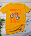 Pumpkin Smasher Toddler Halloween For Monster Truck Lover T-Shirt